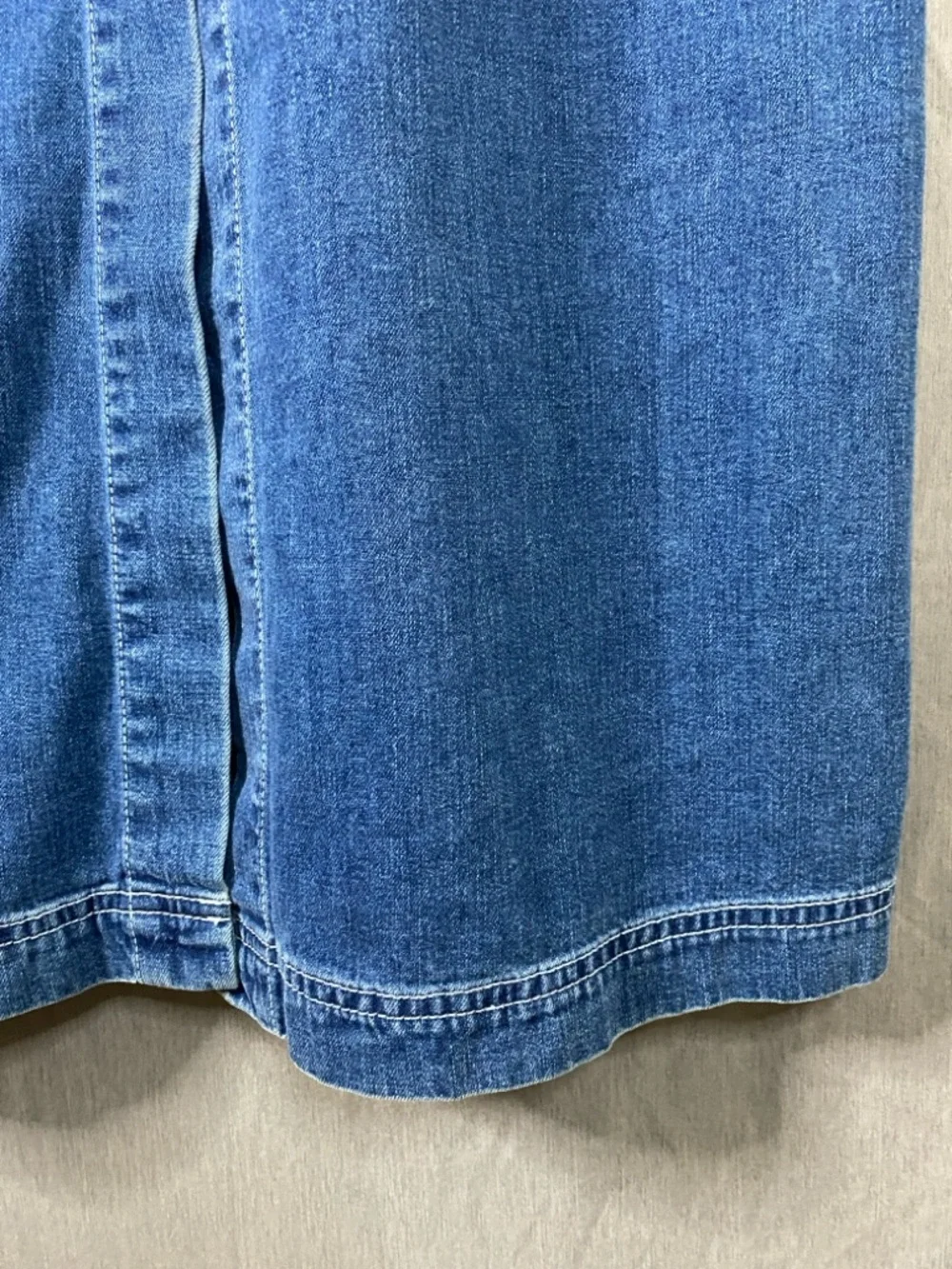 Gap Women’s Vintage 90s Denim Sleeveless Maxi Dress Button-Down in Blue Size 4 - Picture 5 of 8